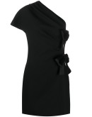 bow-detail mini dress