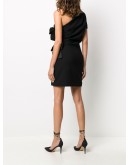 bow-detail mini dress