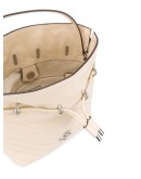 Kira chevron bucket bag
