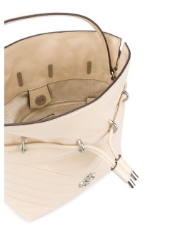 Kira chevron bucket bag