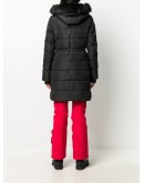 padded hooded parka coat