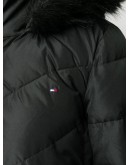 padded hooded parka coat