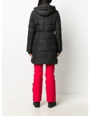 padded hooded parka coat