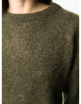 oversized crew neck jumper