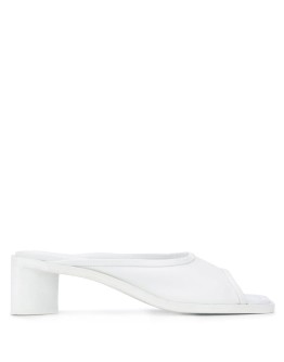 slip-on chunky-heel mules