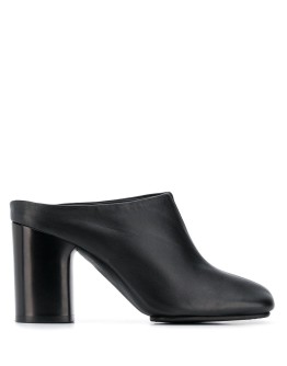 square-toe mules