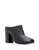 square-toe mules