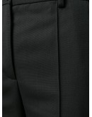 flared high-waisted tailored trousers