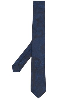 paisley print tie