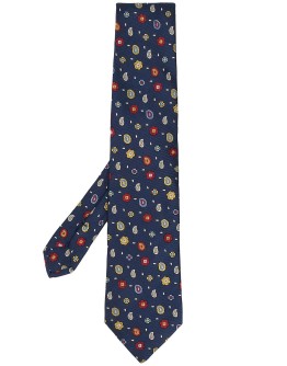 paisley print tie