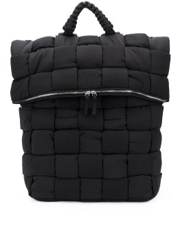 fold-top padded backpack