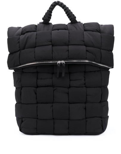 fold-top padded backpack