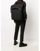 fold-top padded backpack