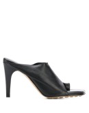 extended toe loop mules