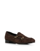 Cashmere buckled loafers
