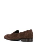 Cashmere buckled loafers