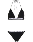 logo tape bikini 