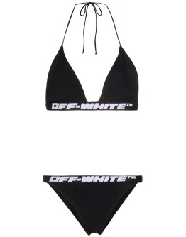 logo tape bikini 