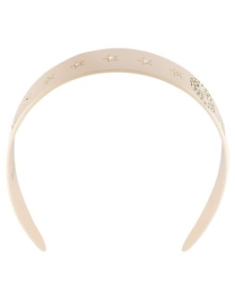 crystal interlocking G headband