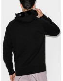 goggle-hood long-sleeve hoodie