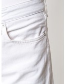 high-waisted denim shorts