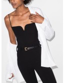 sweetheart-neck bodysuit