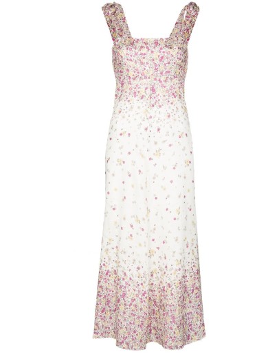 Carnaby ditsy-print midi dress