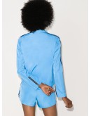 x Lotta Volkova shirt style track jacket