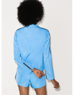 x Lotta Volkova shirt style track jacket