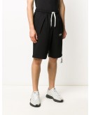 logo tape track shorts