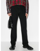 slim-fit suit trousers
