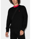 logo-embroidered sweatshirt