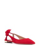 bow-detail ballerina shoes