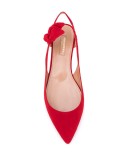 bow-detail ballerina shoes