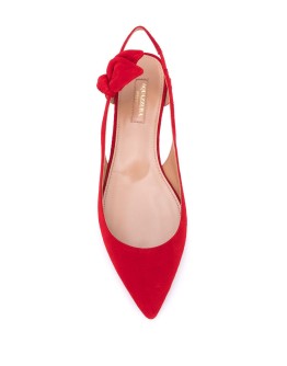 bow-detail ballerina shoes