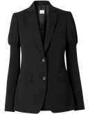 Panelled-sleeve Grain De Poudre blazer