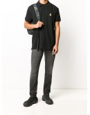 teddy bear-patch polo shirt
