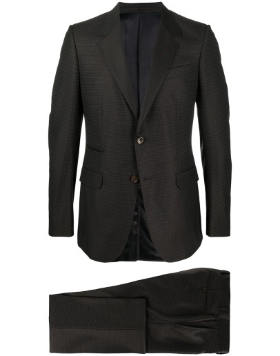 two-piece micro motif suit