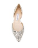 Esther glitter ballerina shoes