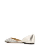 Esther glitter ballerina shoes