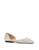 Esther glitter ballerina shoes