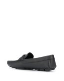 triangle logo loafers