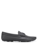 triangle logo loafers