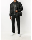 logo plaque buckle shoulder bag