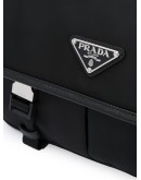 logo plaque buckle shoulder bag