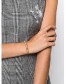 Stones rock crystal cuff bracelet