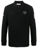 logo patches polo shirt