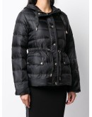 hooded puffer jacket