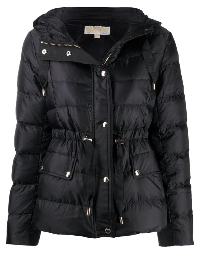 hooded puffer jacket