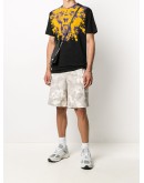 camouflage cargo shorts